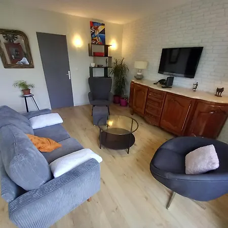 Dans Maison Avec Jardin, 10 Minutes Centre 度假居